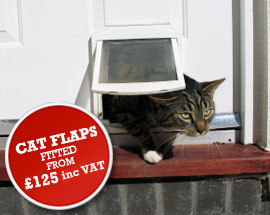 installing a cat flap